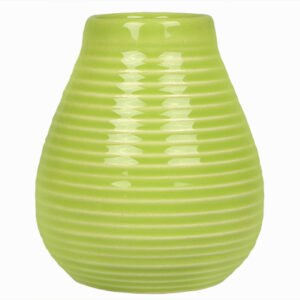 ceramic mate gourd – pistachio